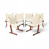 Six Model 594 Dining Chairs, Danish