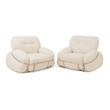 Okay Armchairs, Adriano Piazzesi, Italian, 1970s