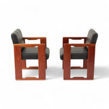 Four Scarpa Dining Chairs, B&B Italia, 1970s