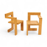 A Pair of Steltman Chairs, Gerrit Rietveld