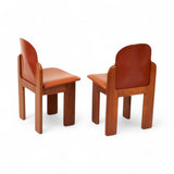 Four Silvio Coppola Dining Chairs, 1970s